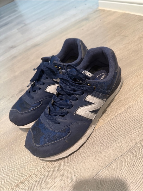 New Balance Other - New Balance Men’s Navy and Silver Athletic Sneakers